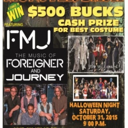 HALLOWEEN MONSTER BASH FEAT. FMJ - FOREIGNER MEETS JOURNEY