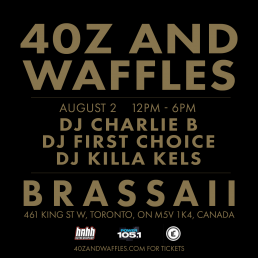40z And Waffles Pop Up: Toronto Edition 